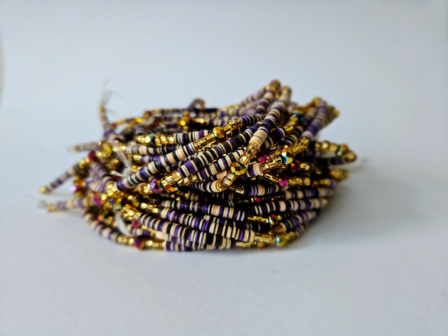 Nsoromma Kente waistbeads: Een Hemel op Je Heupen!