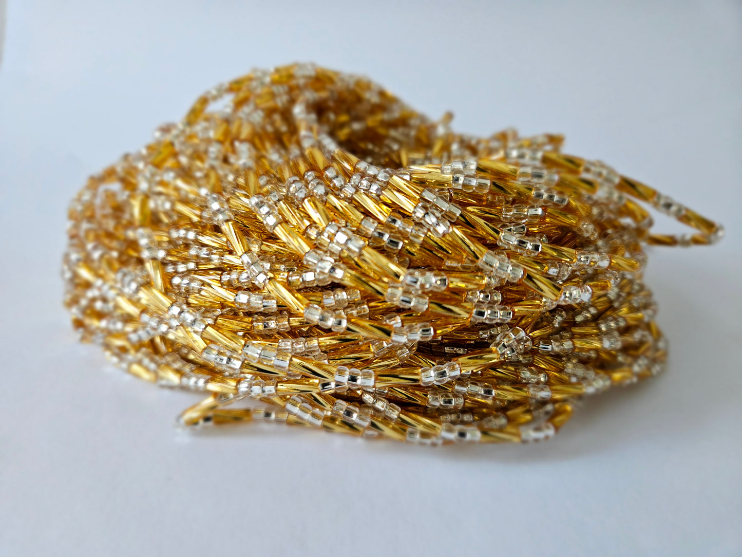 Golden Aura Traditional Waistbeads