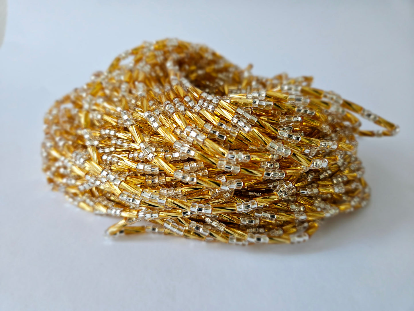 Golden Aura Traditional Waistbeads