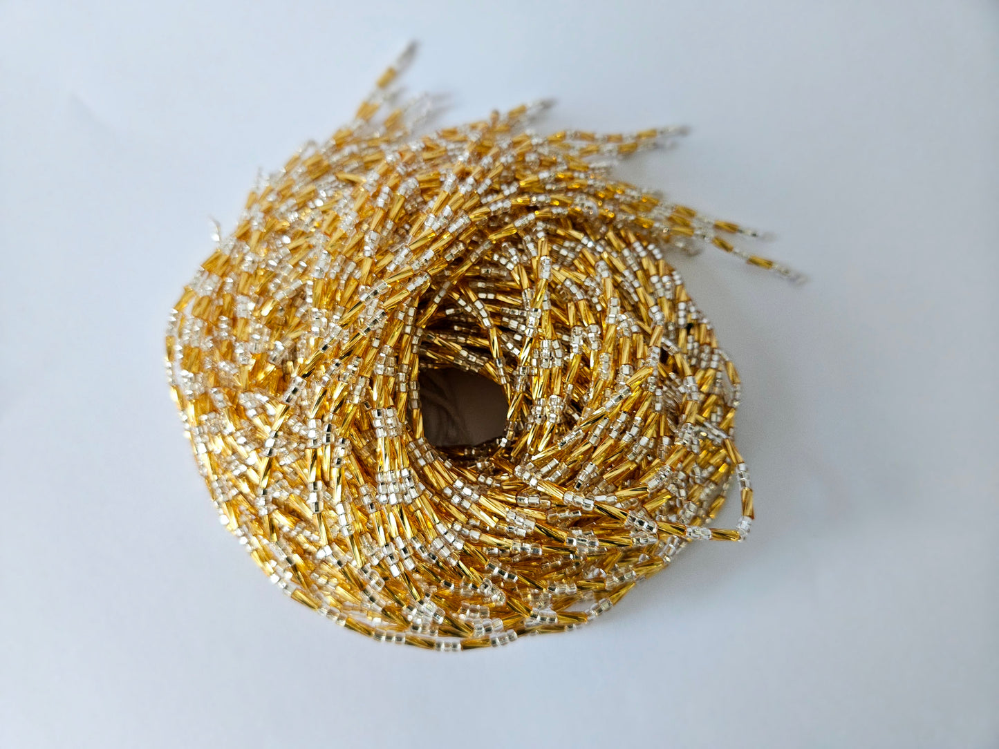 Golden Aura Traditional Waistbeads