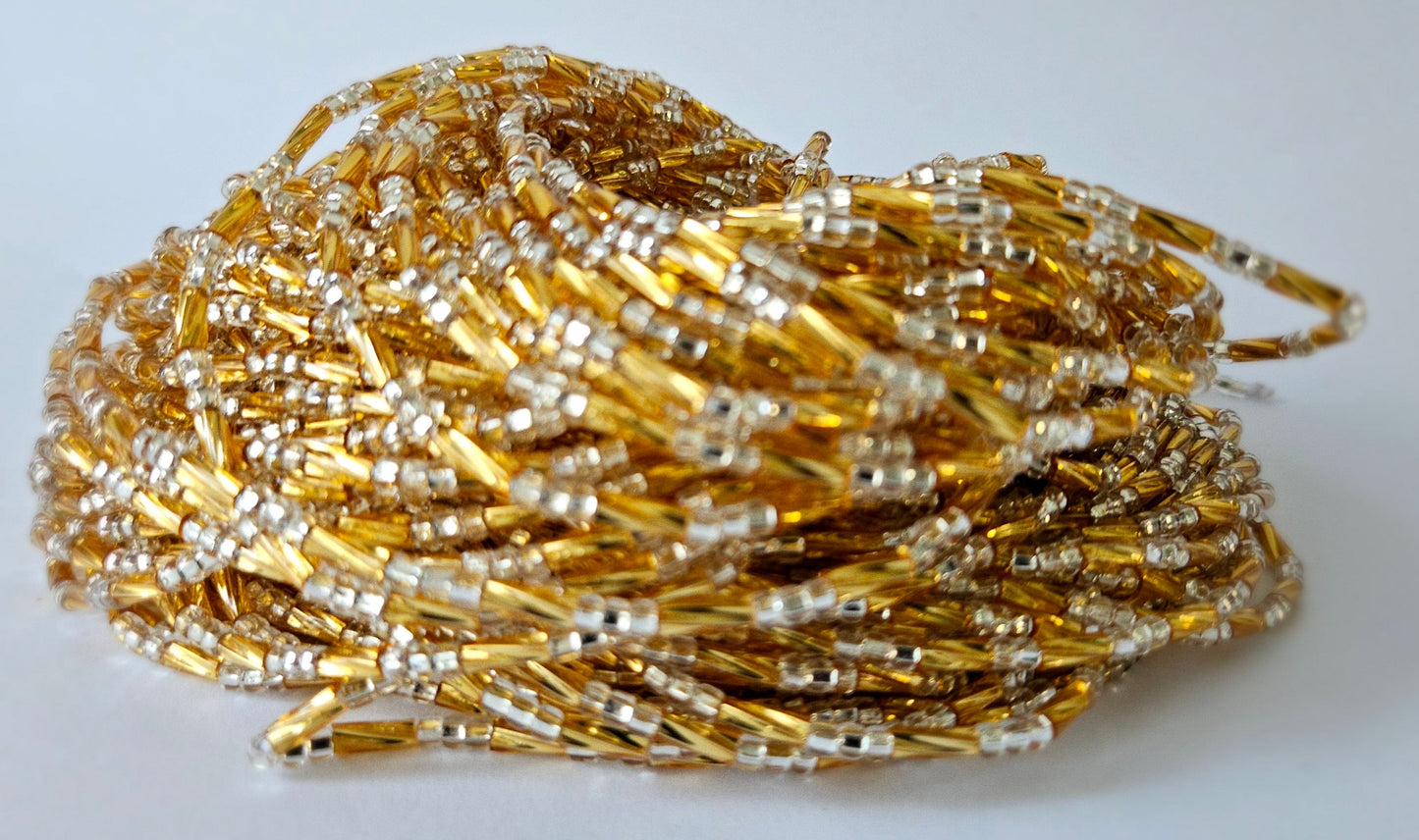 Golden Aura Traditional Waistbeads