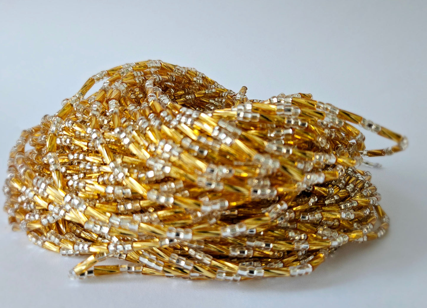 Golden Aura Traditional Waistbeads