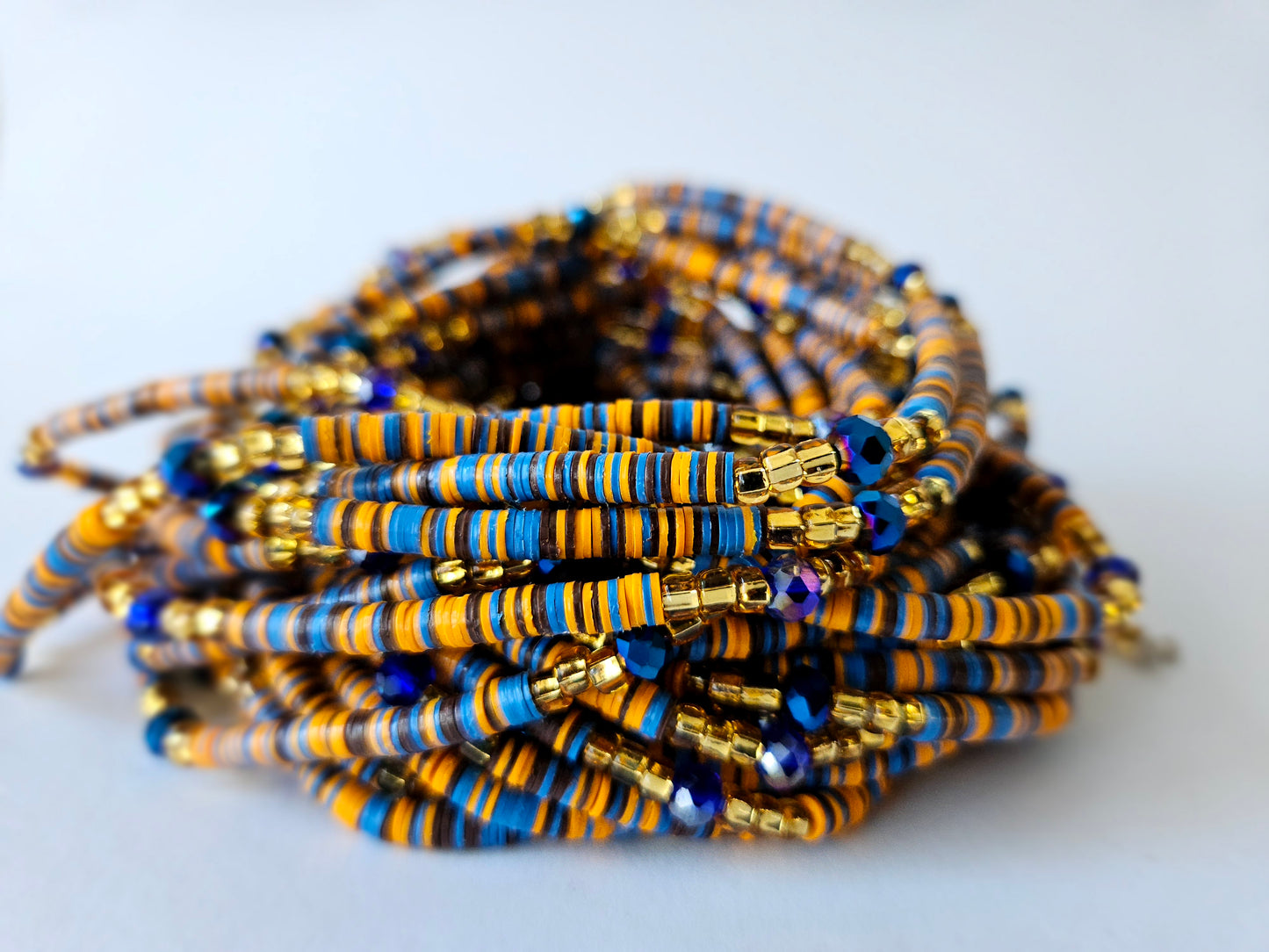 Waistbeads Kente Sika fre mogya