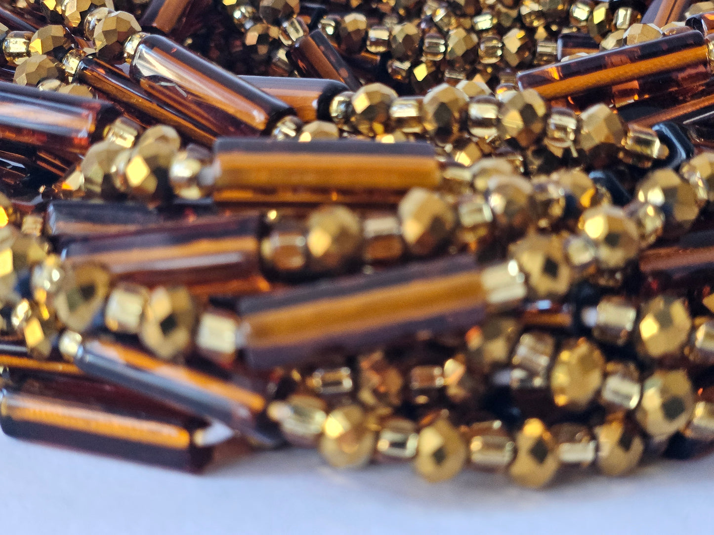 Brown Gold Waistbeads