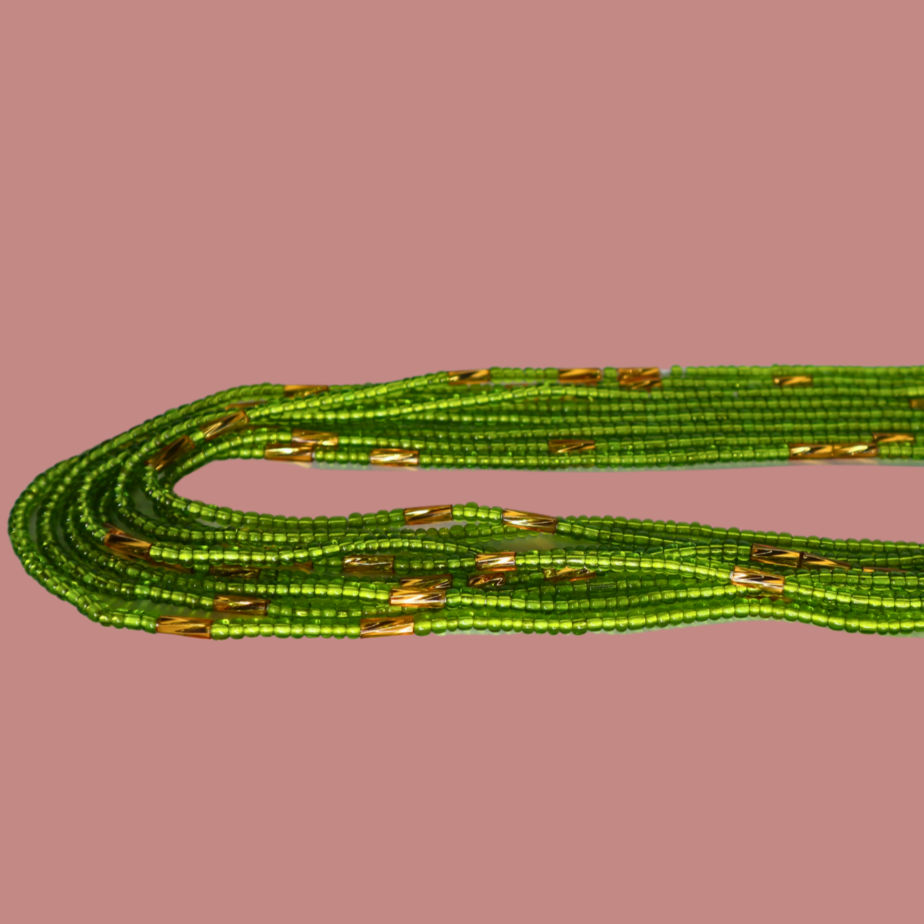 Green Goddess Waistbeads