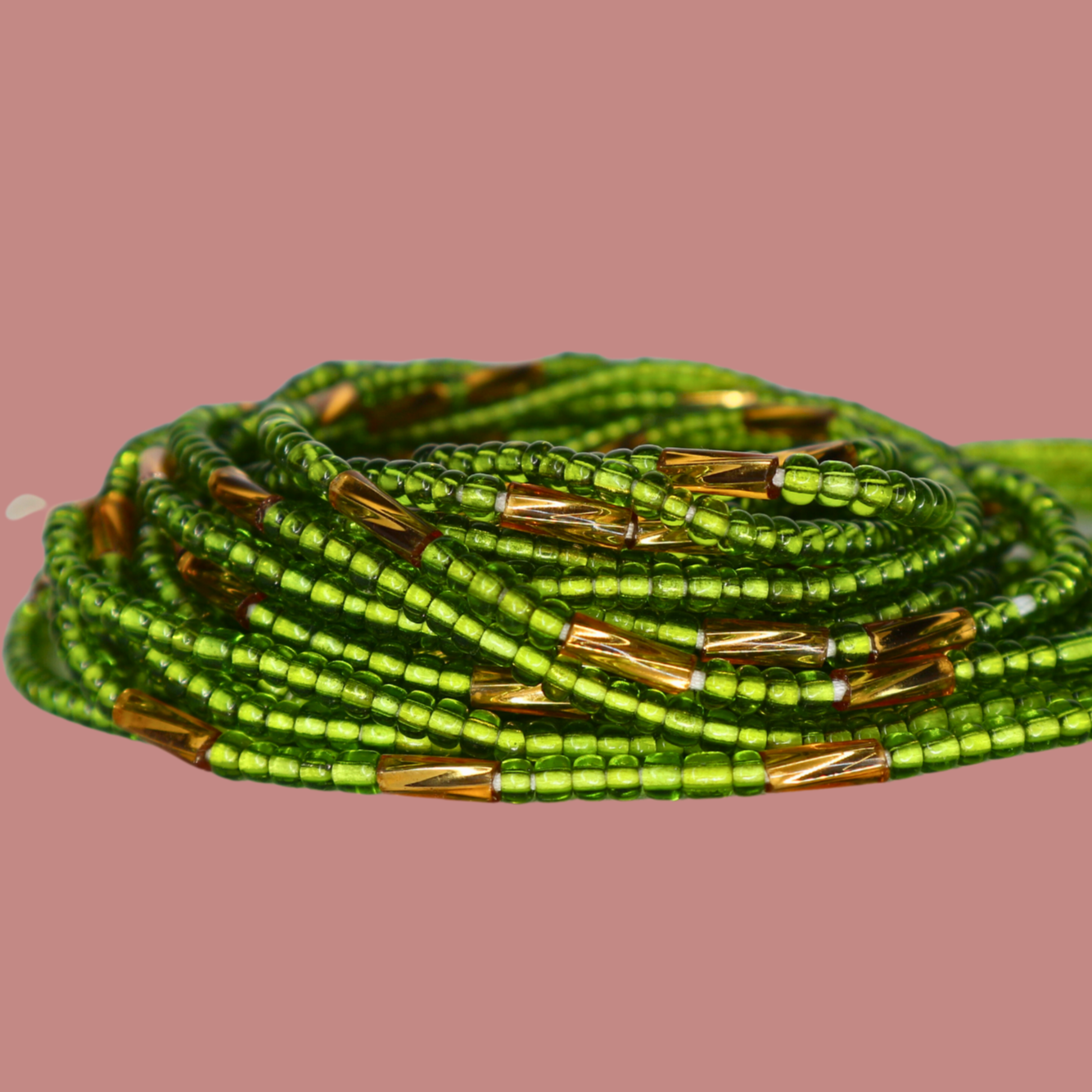 Green Goddess Waistbeads